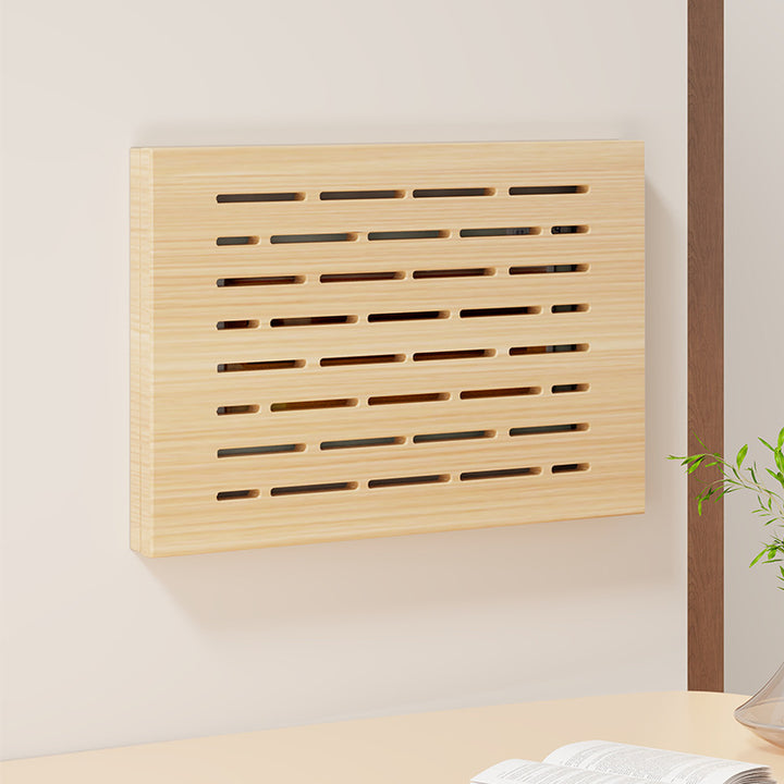 Decorative Wall-Mounted Bamboo Slatted Vent Cover