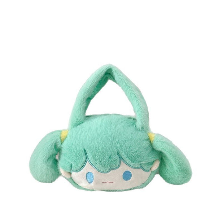 Playful plush handbag with ears and character design Kalsten
