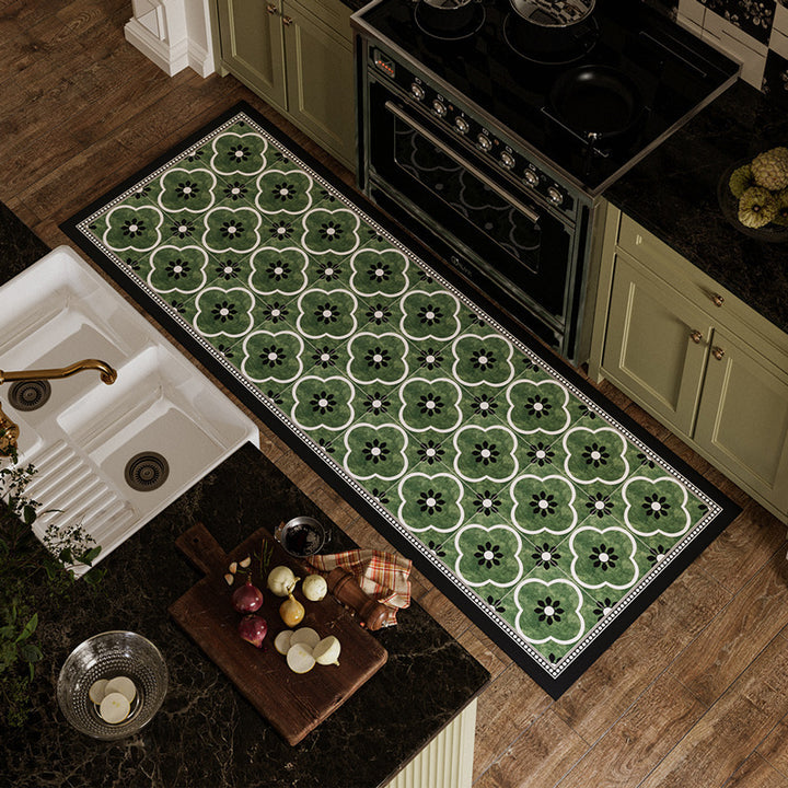 Coffee-Themed Kitchen Mat