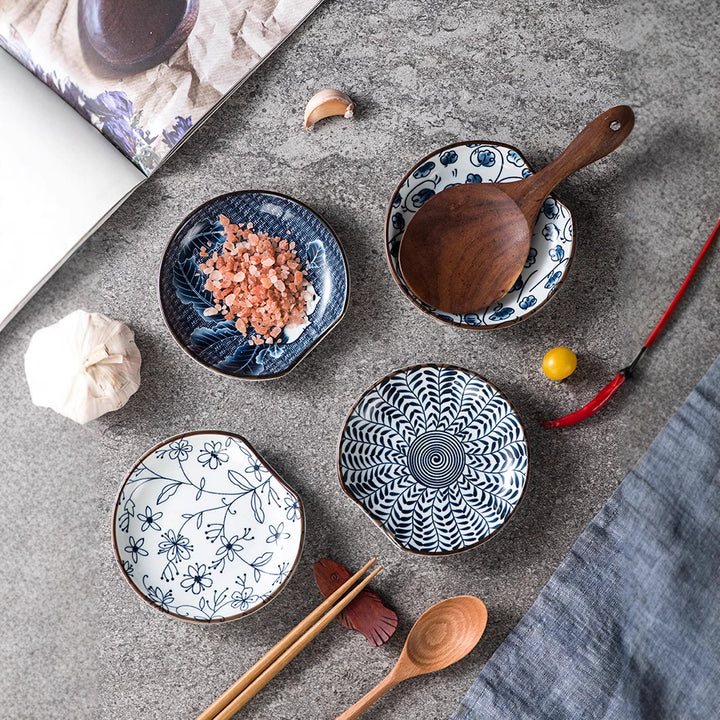 Decorative Snack Plate Set
