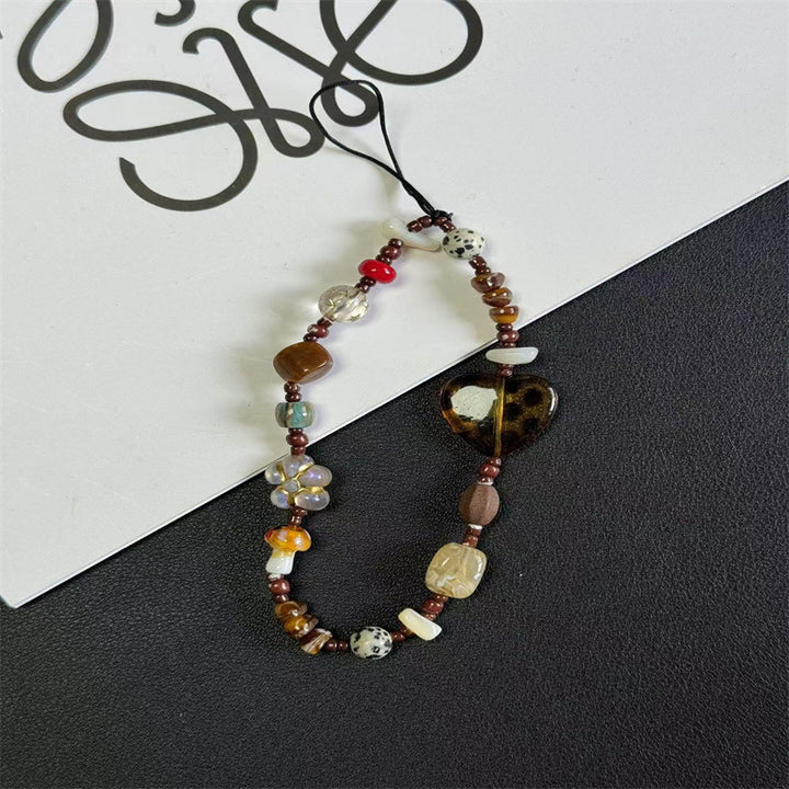 Handcrafted Beaded Charm Necklace Kalsten