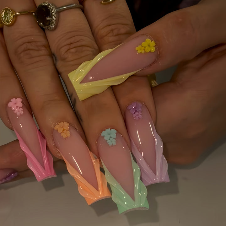 Luxury Embellished Press-On Nail Set Kalsten