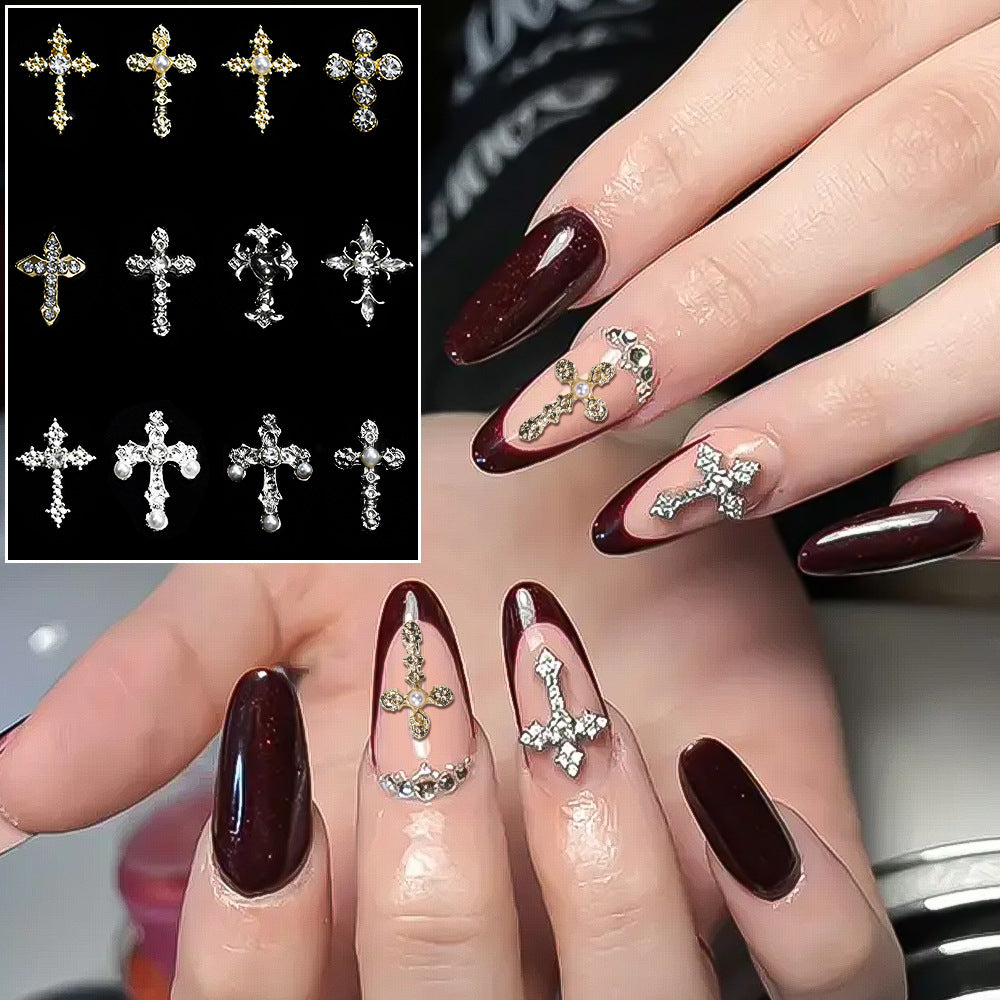 Decorative Rhinestone Nail Art Charms Set