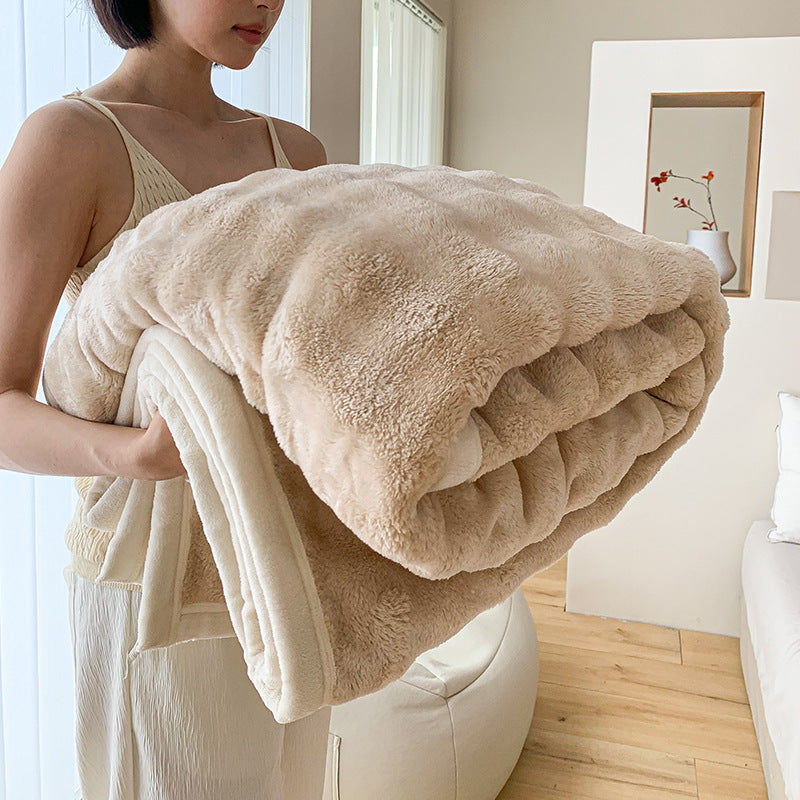 Women’s Plush Blanket with Cozy Comfort Kalsten