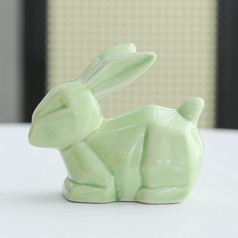 Decorative Ceramic Bunny Sculpture Kalsten