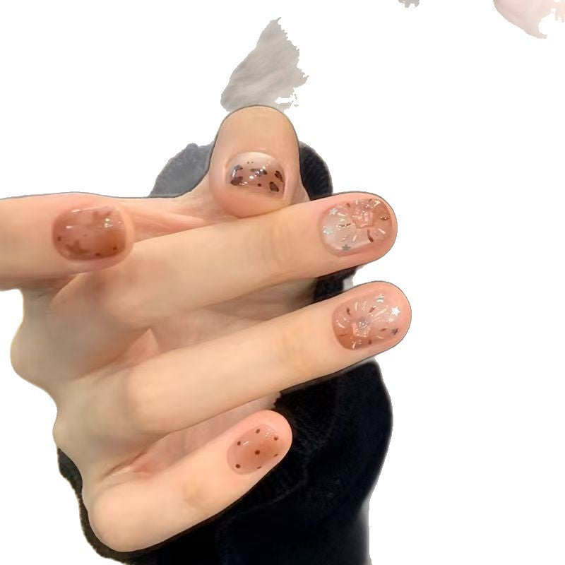 Artistic Press-On Nail Extensions