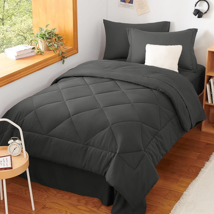 Luxurious Diamond Quilted Comforter Set Kalsten