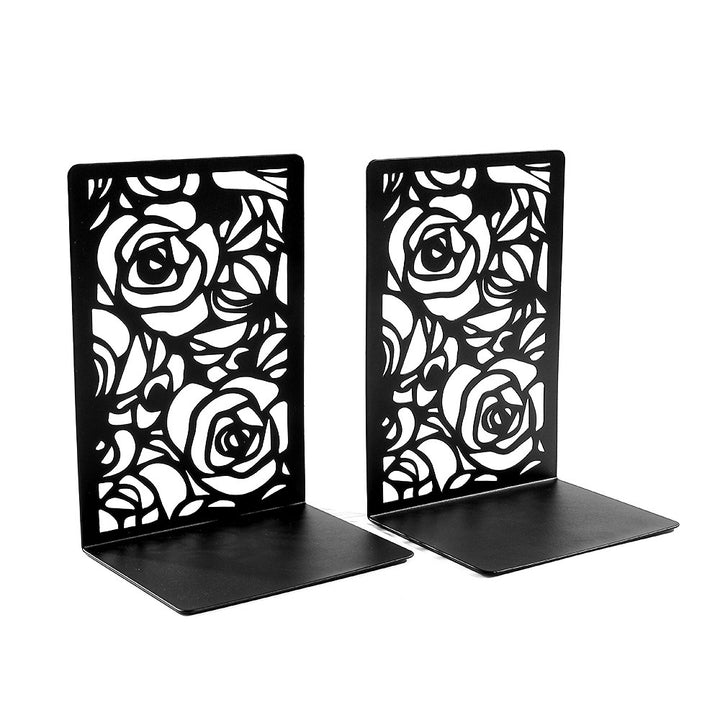 Floral Design Decorative Bookends
