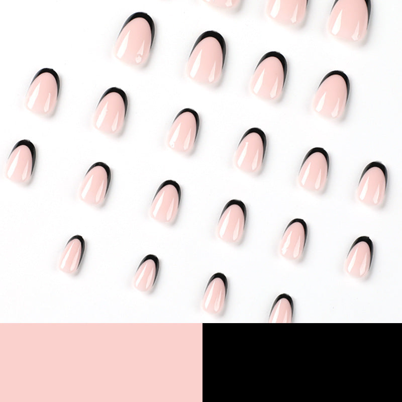 Elegant Almond-Shaped Nail Art Enhancements Kalsten