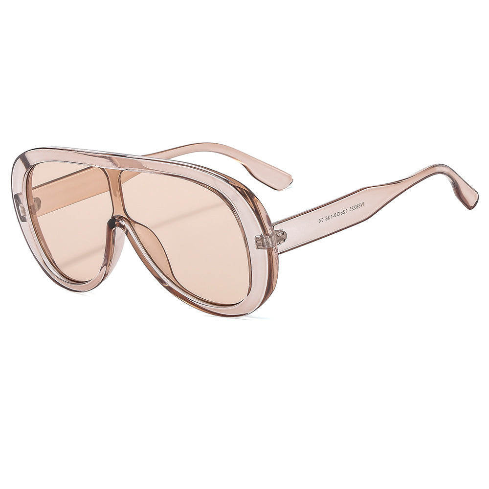 Ladies fashionable sunglasses with wide frame Kalsten