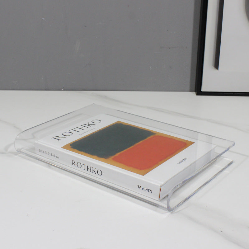 Modern Clear Acrylic Book Stand