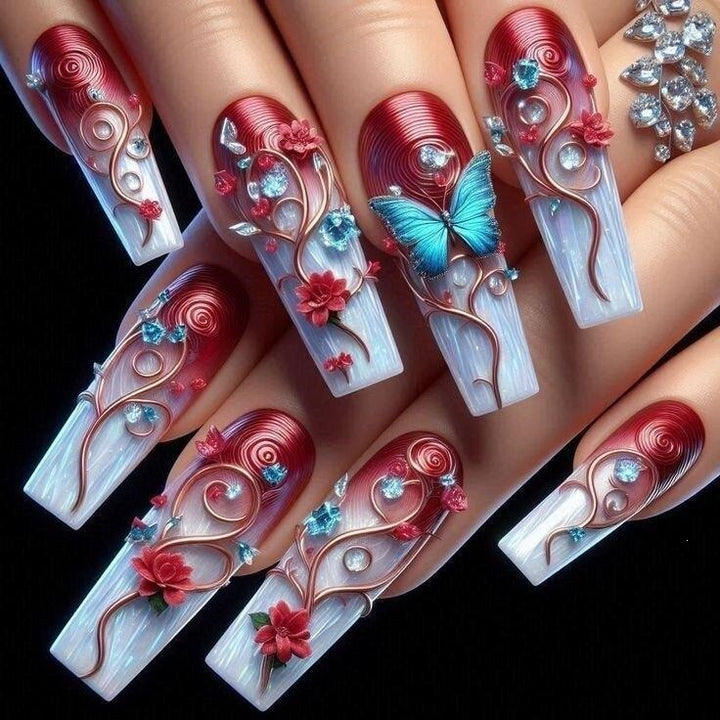 Artful 3D Nail Art Kalsten