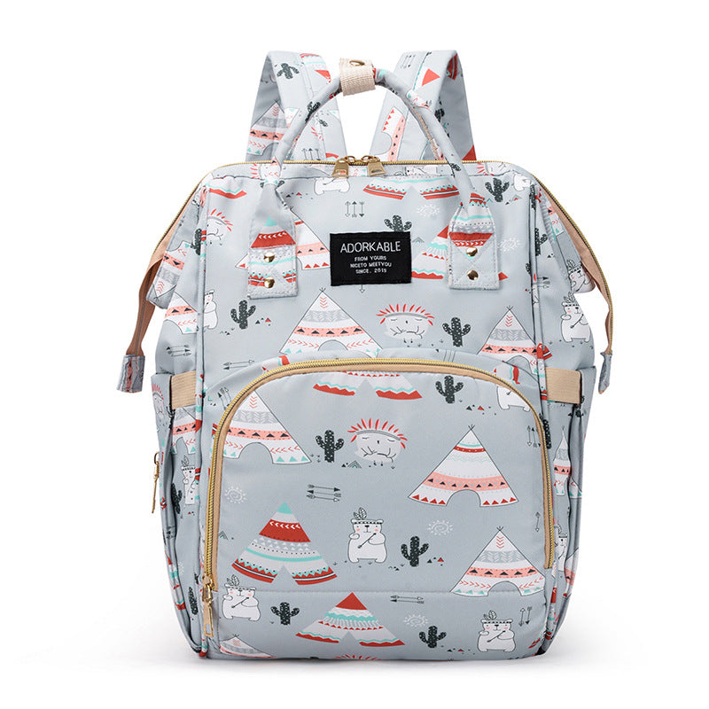 Playful Unicorn Print Diaper Backpack Kalsten