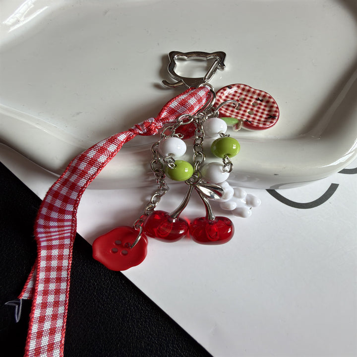Creative Fruit-Themed Charm Keychain Kalsten