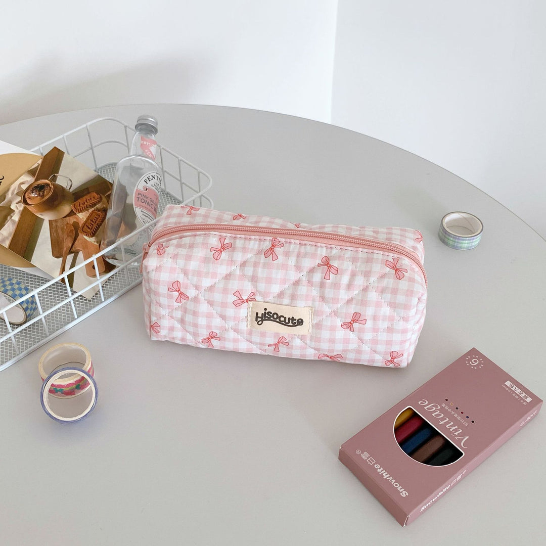 Stylish Quilted Pencil Case Kalsten