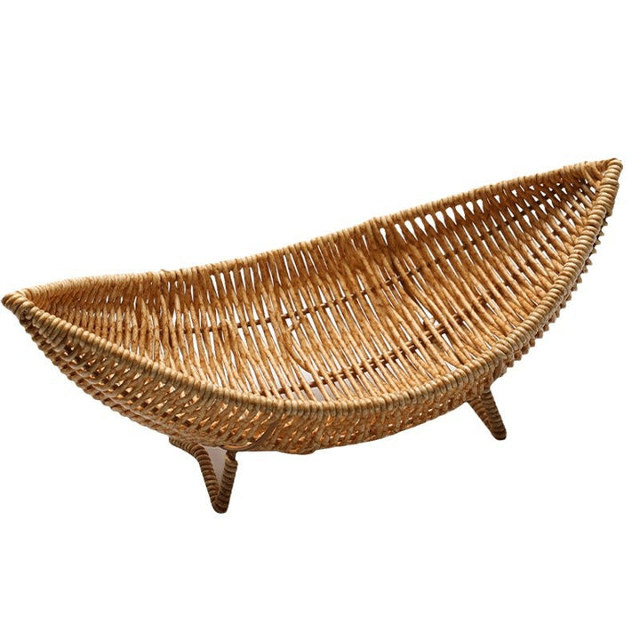 Unisex Unusual Rattan Fruit Bowl Kalsten