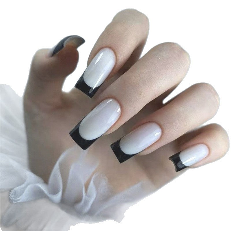 Elegant French Tip Press-On Nails Kalsten 1789915939