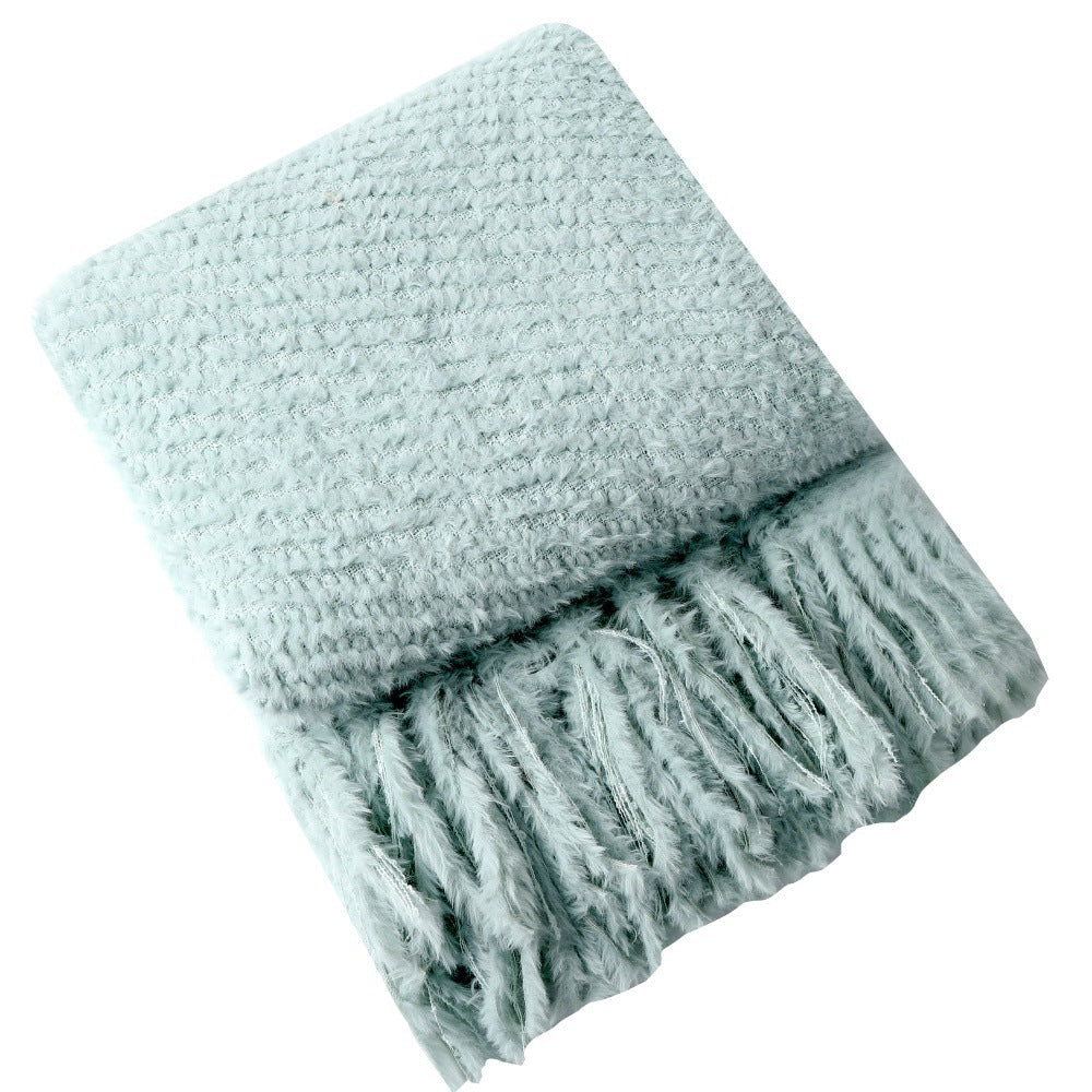 Soft Textured Throw Blanket Kalsten