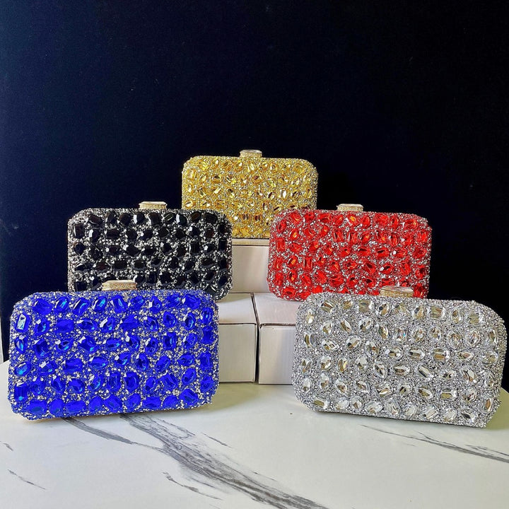 Glamorous Bejeweled Evening Clutch