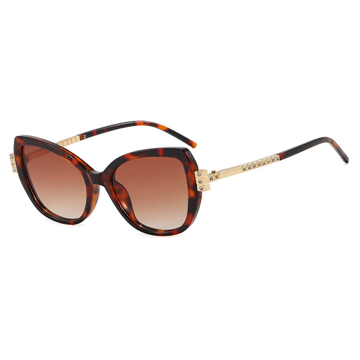Women oversized sunglasses with protective UV filter and elegant accents Kalsten