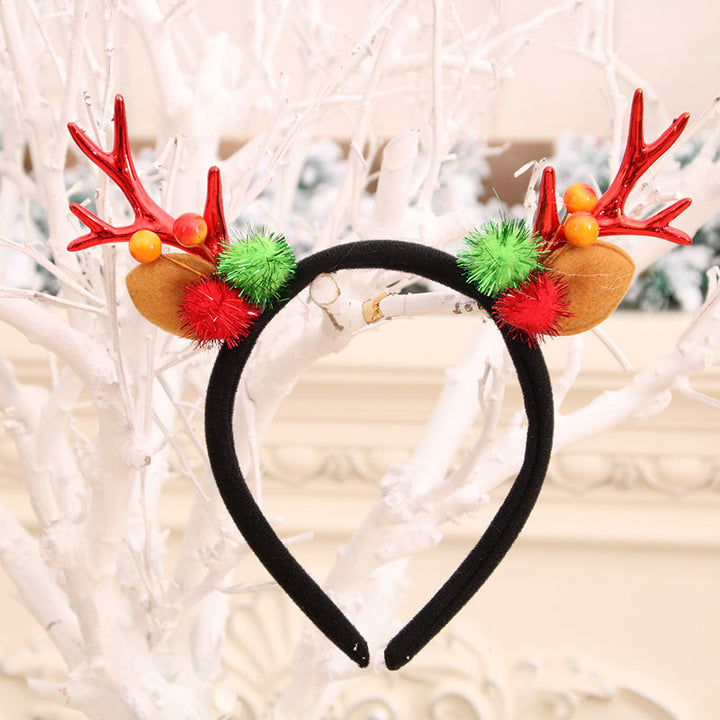 Festive Holiday Antler Headband Kalsten
