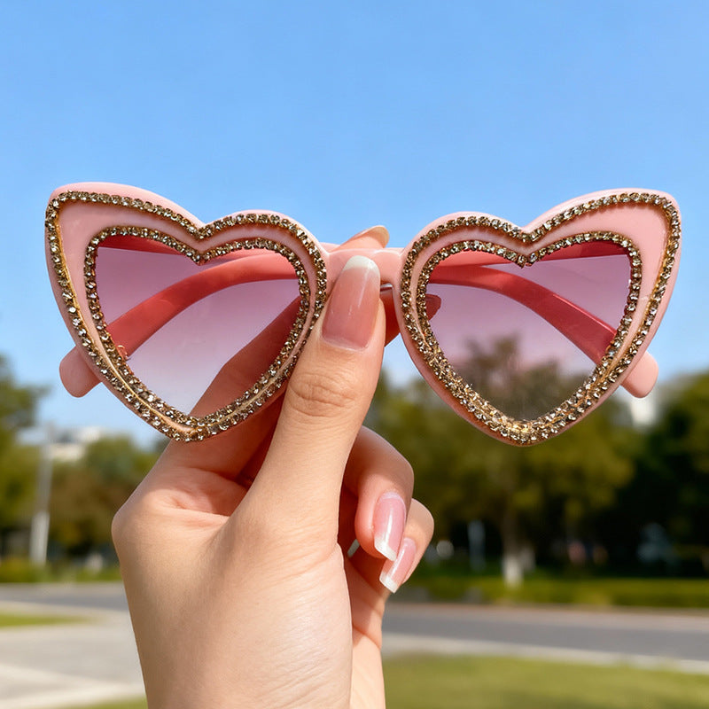 Glamorous Heart-Frame Sunglasses Kalsten