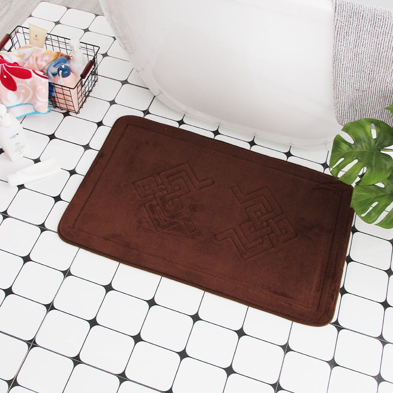 Plush Bath Mat Kalsten
