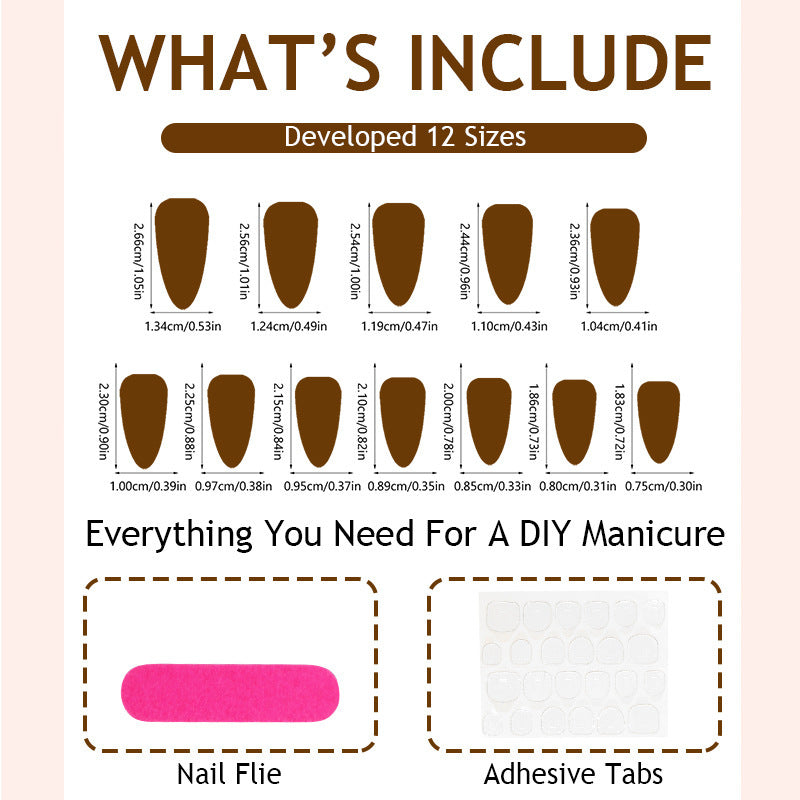 Artificial nail collection with elegant leopard design and glitter accents Kalsten