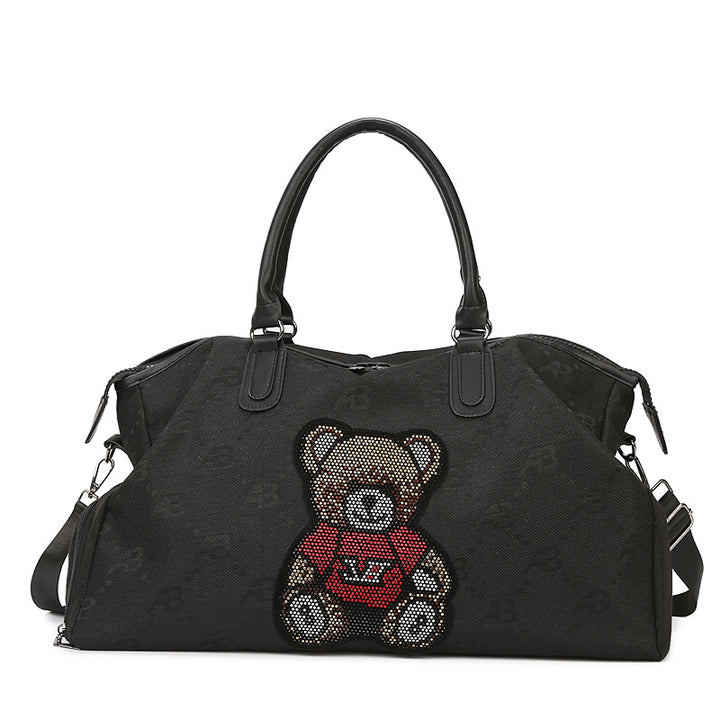 Trendy Iconic Bear Duffle Bag