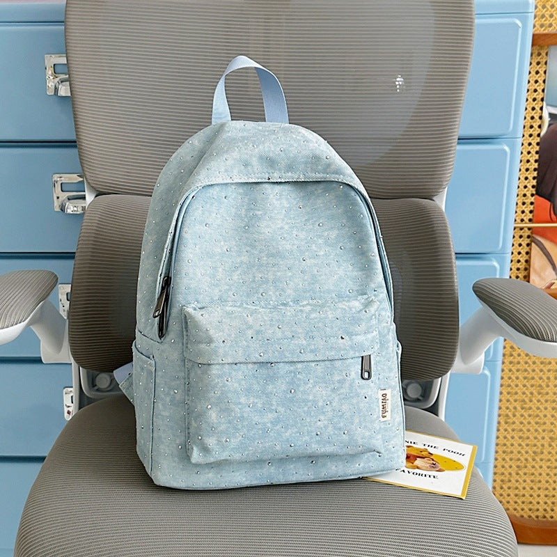 Stylish Polka Dot Everyday Backpack Kalsten