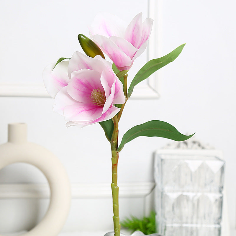 Elegant Magnolia Flower Arrangement for Home Decor