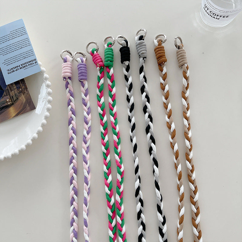 Colorful Braided Keychain Strap Kalsten