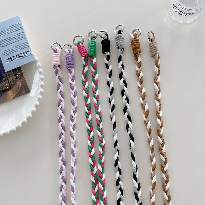 Colorful Braided Keychain Strap Kalsten