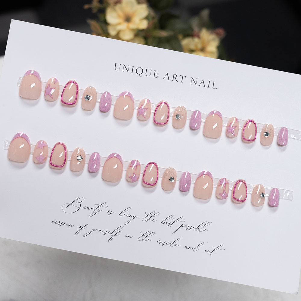 Artistic Gel Nail Art Design
