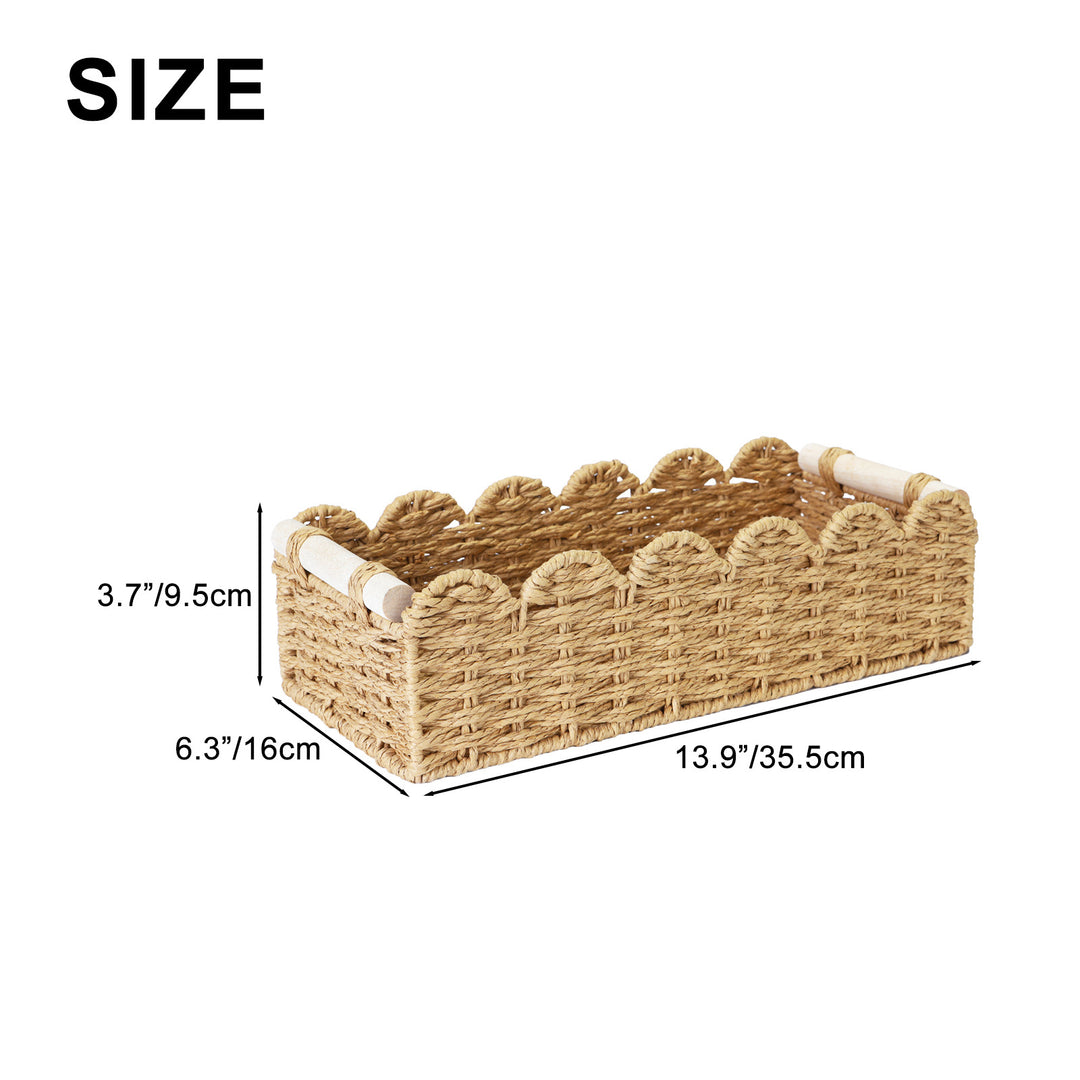 Decorative Woven Storage Caddy Kalsten