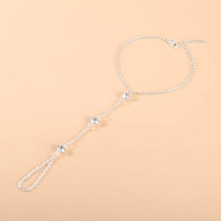Delicate Crystal Drop Necklace Kalsten