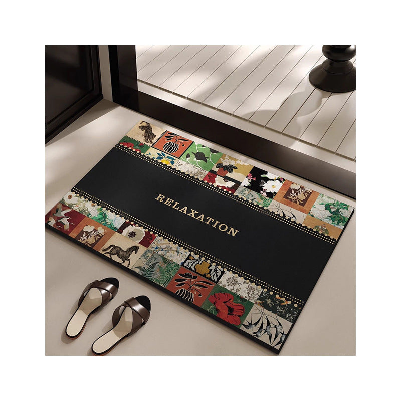 Artistic Patchwork Entry Mat Kalsten