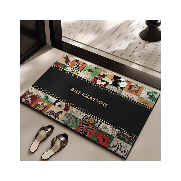 Artistic Patchwork Entry Mat Kalsten