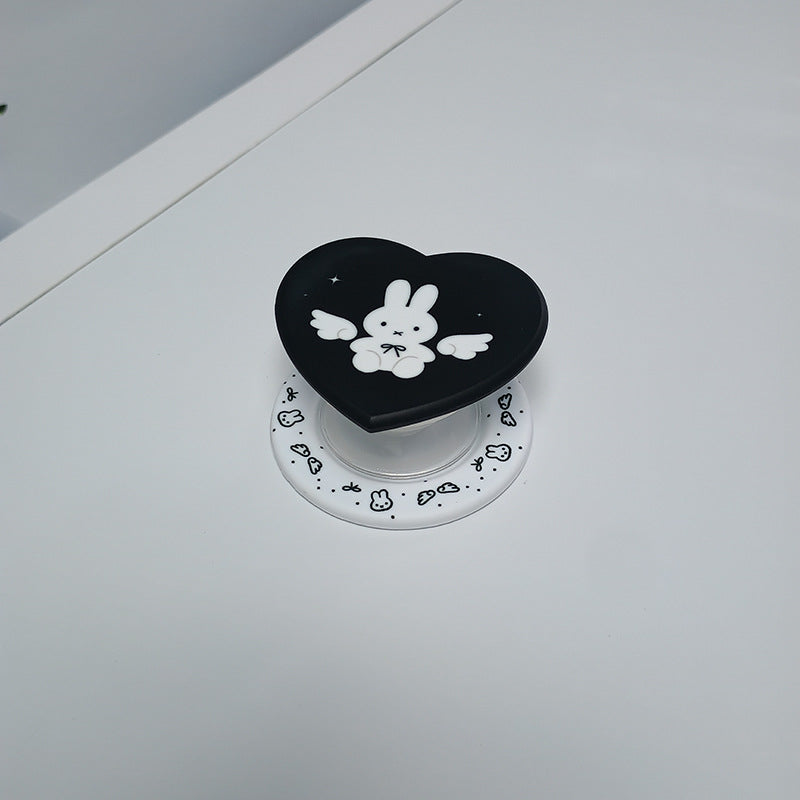 Heart-Shaped Character Phone Grip Kalsten