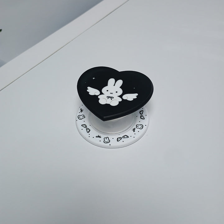 Heart-Shaped Character Phone Grip Kalsten