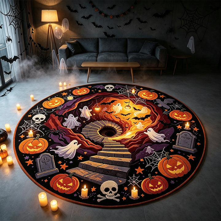 Halloween Themed Decorative Area Rug