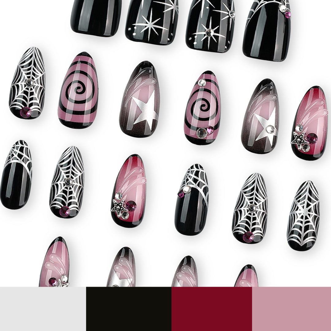 Artistic Halloween Nail Art Kalsten