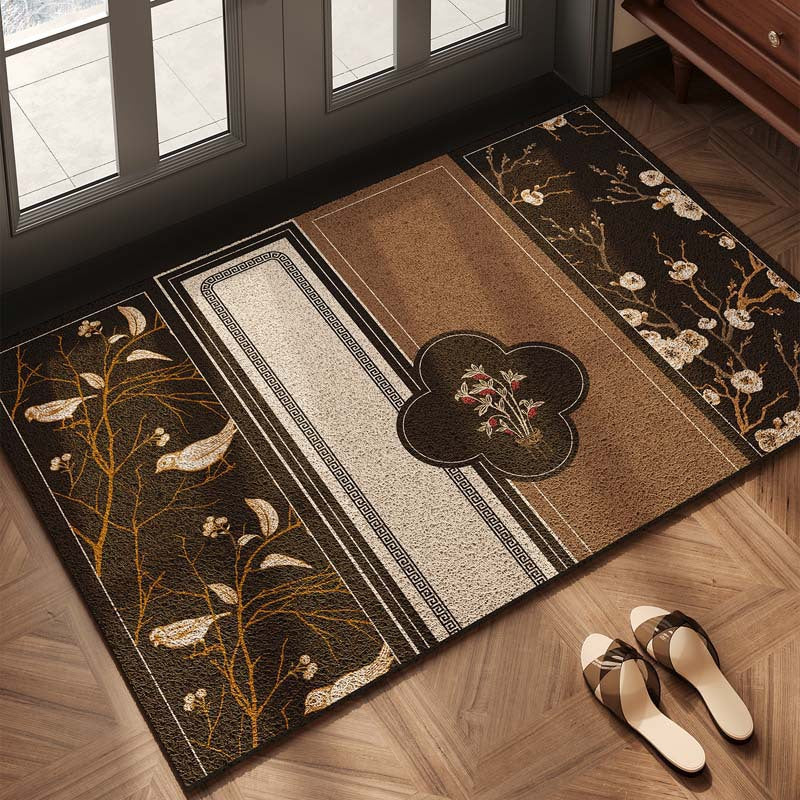 Checkerboard Pattern Welcome Mat Kalsten