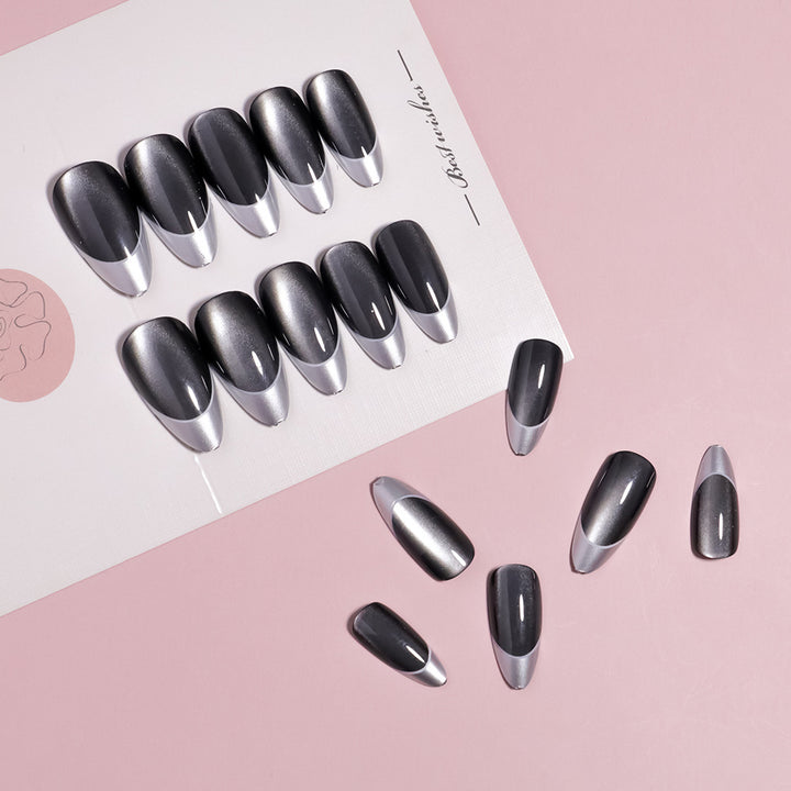 Artful Abstract Design Press-On Nails Kalsten