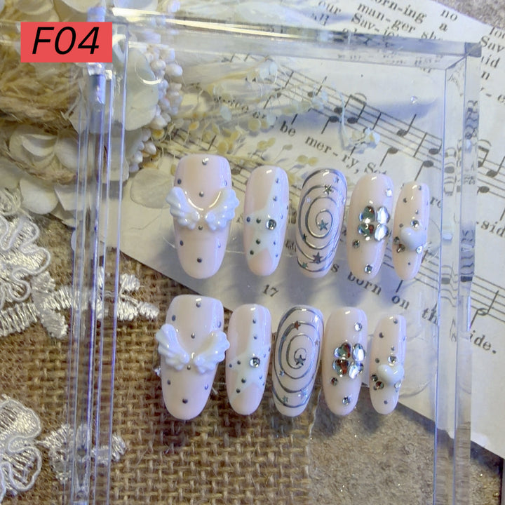 Decorative Press-On Nail Art Set 1790731572