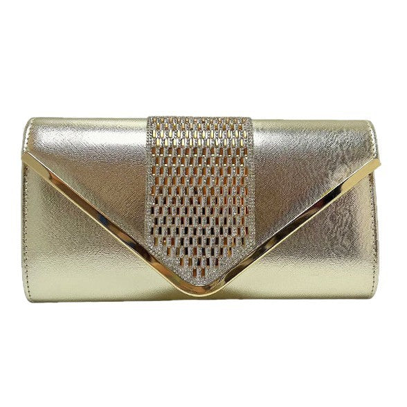 Elegant Metallic Clutch