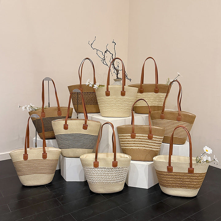 Straw Market Tote