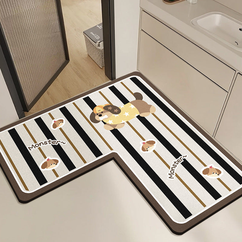 Panda-Themed Decorative Bath Mat