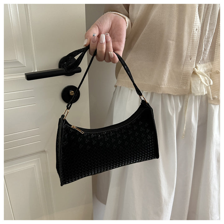 Chic Textured Handheld Purse
