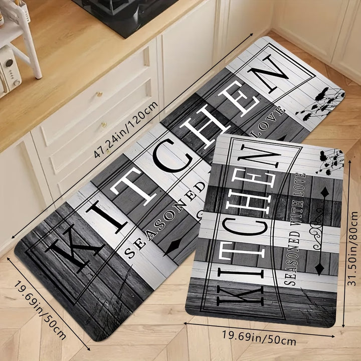 Stylish Kitchen Mat Set